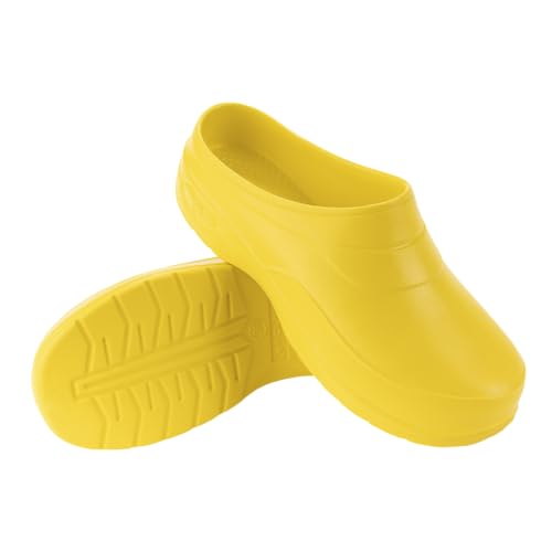 KOLMAX Clogs für Erwachsene aus Eva-Material – Für die Arbeit – Für den Garten – Arbeitsschuhe – Sehr Leicht – Bequem – Robustes Eva-Material – Gartenschuhe mit Geschlossener Spitze von KOLMAX