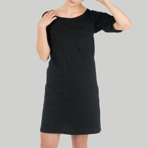 KOLO Berlin Kleid Croix aus Bio-Baumwolle - schwarz - unisex von KOLO Berlin