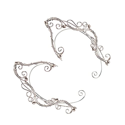 KOMBIUDA Ohrclip Ohrmanschetten Ear Cuff Ohrschmuck Zarte Ohrclips Für Damen Perfektes Kostümzubehör Für Alltag Und Cosplay von KOMBIUDA