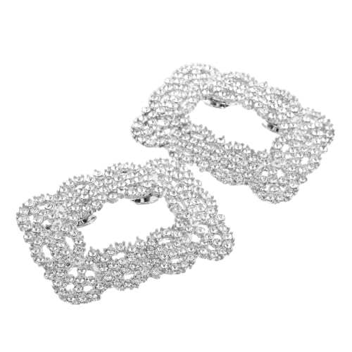KOMBIUDA 1 Paar Funkelnde Schuhschnallen für Damen Brautschuhdekoration mit Strahlenden Rhinestones für Besondere Anlässe KOMBIUDA 1 Paar Funkelnde Schuhschnallen für Damen Brautschuhdekoration mit Strahlenden Rhinestones für Besondere Anlässe von KOMBIUDA