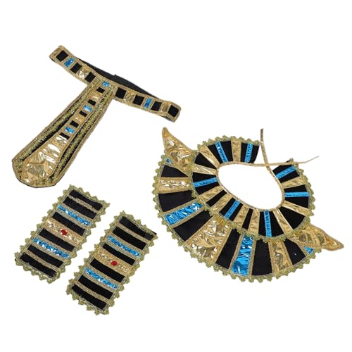 KOMBIUDA 1 Satz Hut Gürtel und Handgelenksbändern für Halloween Cosplay Rollenspiele und Bühnenaufführungen Leicht Langlebig von KOMBIUDA