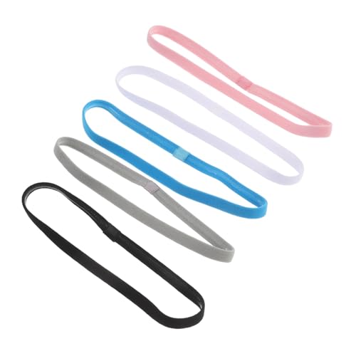 KOMBIUDA 10 Stück Sport Stirnbänder für Männer und Frauen Rutschfeste Fitness Haarbänder Schweißableitende Workout Headbands für Laufen Gym Fußball und Yoga KOMBIUDA 10 Stück Sport Stirnbänder für Männer und Frauen Rutschfeste Fitness Haarbänder Schweißableitende Workout Headbands für Laufen Gym Fußball und Yoga von KOMBIUDA