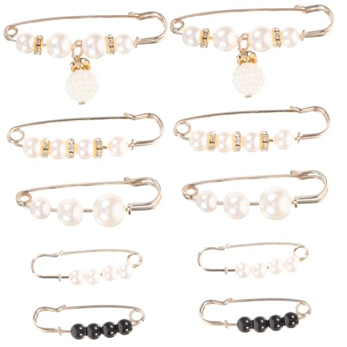 KOMBIUDA 10 Stück Teiliges Broschen Sicherheitsnadeln für Kleidung Verstellbare Taillen Broschen Glatte Oberfläche Kratzer Vielseitig für Pullover Hosen Röcke und Schals für Partys und KOMBIUDA 10 Stück Teiliges Broschen Sicherheitsnadeln für Kleidung Verstellbare Taillen Broschen Glatte Oberfläche Kratzer Vielseitig für Pullover Hosen Röcke und Schals für Partys und von KOMBIUDA