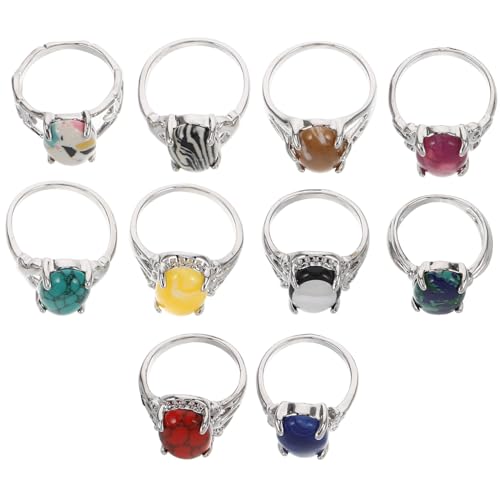 KOMBIUDA 10 Stück Teiliges Vintage Ring Set Damen Boho Knöchel Fingerringe mit Handgefertigten Steinen Stapelbar Modisch Vielseitig für Alltag und Besondere Anlässe Individuelles KOMBIUDA 10 Stück Teiliges Vintage Ring Set Damen Boho Knöchel Fingerringe mit Handgefertigten Steinen Stapelbar Modisch Vielseitig für Alltag und Besondere Anlässe Individuelles von KOMBIUDA