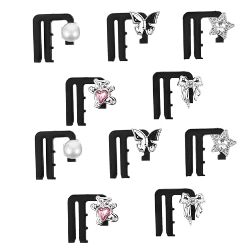 KOMBIUDA 10 Stück Verstellbare Taillenregler Clips für Damen und Herren Abnehmbare Hüft Sicherer Halt für Hosen Röcke Jeans und Shorts Vielseitig Einsetzbar Einfache Größenanpassung von KOMBIUDA