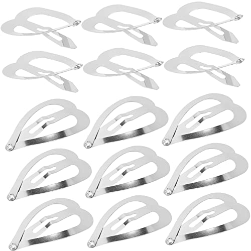 KOMBIUDA 100 Stck Teiliges Herz Haarclip Stabile Haarklammern mit Glatter Oberfläche Dekorative Haarspangen für Damen Mädchen und Teens Minimalistisches Design für DIY Frisuren und von KOMBIUDA