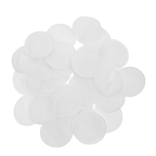 KOMBIUDA 100stücke Wiederverwendbare Make-up-entferner-pads Waschbare Wattepads Für Gesichtsreinigung Weiche Wattepads Für Hauttypen Weiß von KOMBIUDA