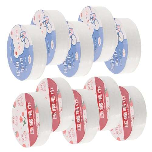 KOMBIUDA 10stücke Kleine Komprimierte Handtücher Aus Pflanzenfasern Einweg Reise Gesichtstücher Praktisch Für Zuhause Und Draußen Leicht Und Saugstark von KOMBIUDA