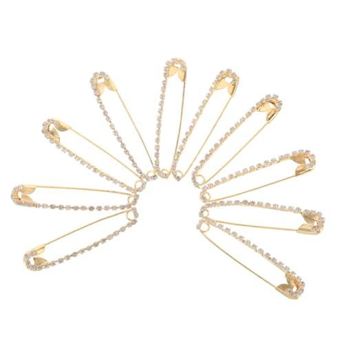 KOMBIUDA 10stücke Strass-sicherheitsnadeln Broschen Dekorative Nadeln Für Kleidung Anstecknadeln Mit Strasssteinen Sicherheitsnadeln Für Schals Und Pullover Metallische Nadeln Mit Kristalle KOMBIUDA 10stücke Strass-sicherheitsnadeln Broschen Dekorative Nadeln Für Kleidung Anstecknadeln Mit Strasssteinen Sicherheitsnadeln Für Schals Und Pullover Metallische Nadeln Mit Kristalle von KOMBIUDA