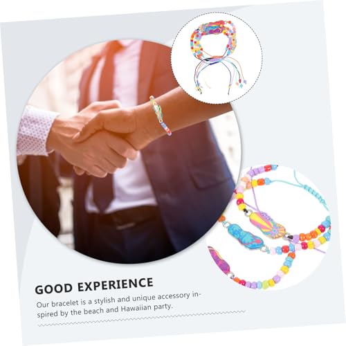 KOMBIUDA 12 Stück Teiliges Verstellbares Perlenarmband mit Feiner öltropfen braiding Filigranem Strand schmuck für Damen Lässiges Hawaii Party Accessoire von KOMBIUDA