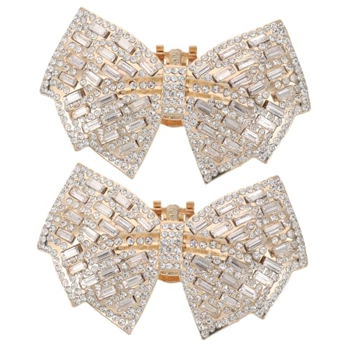 KOMBIUDA 2 Stück Abnehmbare Strass Schleifen Schuhclips Schuhschmuck Accessoires für Damen Vielseitige Dekoration für High Heels Ballerinas Sandalen für Hochzeit Party DIY Stil KOMBIUDA 2 Stück Abnehmbare Strass Schleifen Schuhclips Schuhschmuck Accessoires für Damen Vielseitige Dekoration für High Heels Ballerinas Sandalen für Hochzeit Party DIY Stil von KOMBIUDA