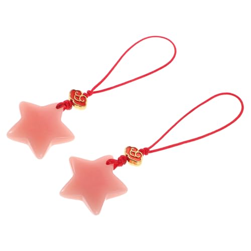 KOMBIUDA 2 Stück Aesthetic Telefonarmband mit Sternanhänger Lanyard für Smartphone und Taschen Dekoration Leicht und Strapazierfähig von KOMBIUDA