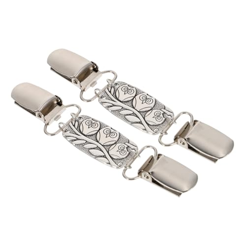 KOMBIUDA 2 Stück Modische Schalclip Brosche aus Langlebigem Leichte Kreative Tuchspange zur Stilvollen Fixierung und Dekoration von Schals für Damen und Mädchen von KOMBIUDA