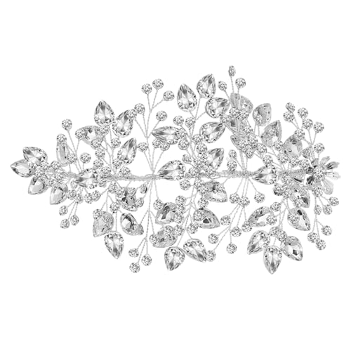 KOMBIUDA 2 Stück Teiliges Braut Haarreben mit Funkelnden Strasssteinen Flexibler Silberner Haarschmuck für Frauen Vielseitiges Kopfschmuck Diadem für Hochzeit Ball und Besondere Anlässe KOMBIUDA 2 Stück Teiliges Braut Haarreben mit Funkelnden Strasssteinen Flexibler Silberner Haarschmuck für Frauen Vielseitiges Kopfschmuck Diadem für Hochzeit Ball und Besondere Anlässe von KOMBIUDA