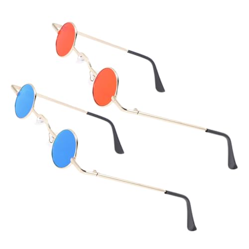 KOMBIUDA 2 Stück Vintage Steampunk Sonnenbrille Runde Metallrahmen UV schutz Stylische Punk Brille für Damen Herren Party Reise Alltag KOMBIUDA 2 Stück Vintage Steampunk Sonnenbrille Runde Metallrahmen UV schutz Stylische Punk Brille für Damen Herren Party Reise Alltag von KOMBIUDA