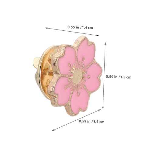 KOMBIUDA 24 Stück Teiliges Niedliche Kirschblüten Broschen Langlebiger Emaille Beschichtung Anstecknadeln für Revers Jacken Rucksäcke Kleidung als für Damen von KOMBIUDA