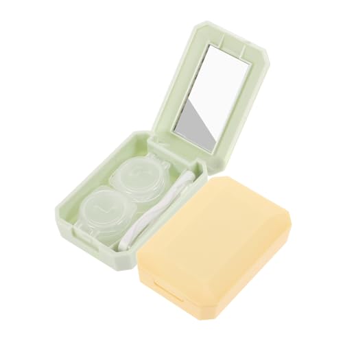 KOMBIUDA 2sätze Kontaktlinsenbehälter Linsen-Organizer Kosmetischer Linsenhalter Kompakt Und Tragbar Für Reisen Und Alltag von KOMBIUDA