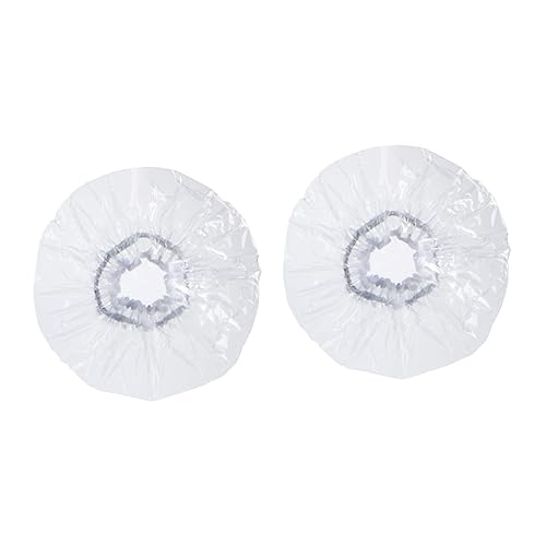 KOMBIUDA 2 Stücke Spa Kappe Dusche Hut Erwachsene Wasser Bad Für Frauen Männer Jungen Und Mädchen Wiederverwendbare Bade Kappe von KOMBIUDA