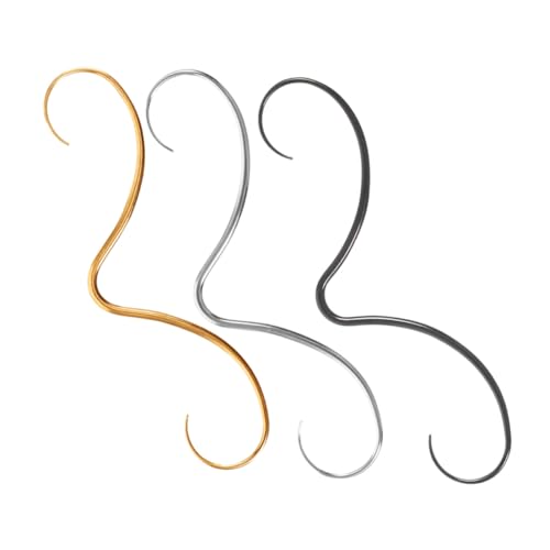 KOMBIUDA 3 Stück Schnurrbart Septum Nasenringe Edelstahl für Herren Damen Glatte Oberfläche Einfach Anzuwenden Einzigartiges Design DIY Nasenpiercing Schmuck KOMBIUDA 3 Stück Schnurrbart Septum Nasenringe Edelstahl für Herren Damen Glatte Oberfläche Einfach Anzuwenden Einzigartiges Design DIY Nasenpiercing Schmuck von KOMBIUDA