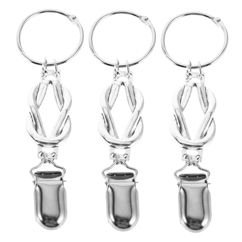 KOMBIUDA 3 Stück Teiliges Reise Hutclip Vintage Outdoor Huthalter für Handtaschen und Rucksäcke Winddicht und Robust für Verschiedene Hutstile Geeignet von KOMBIUDA