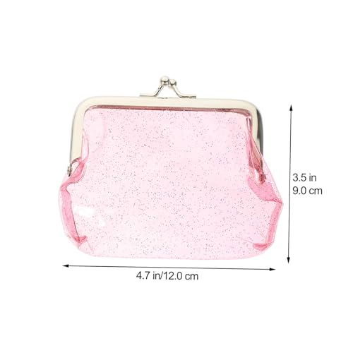 KOMBIUDA 3 Stück Teiliges Transparentes Münzgeldbörsen Glitzer Kleine für Damen Vielseitig für Ohrhörer Schlüssel und Kosmetik Langlebig und Leicht zu Reinigen Modisches Portemonnaie KOMBIUDA 3 Stück Teiliges Transparentes Münzgeldbörsen Glitzer Kleine für Damen Vielseitig für Ohrhörer Schlüssel und Kosmetik Langlebig und Leicht zu Reinigen Modisches Portemonnaie von KOMBIUDA