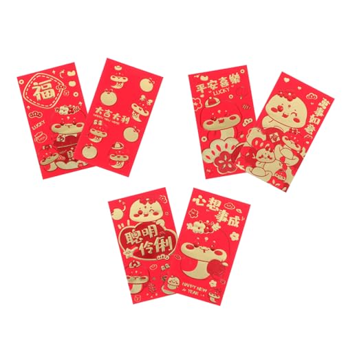 KOMBIUDA 36 Stk Jahr Der Schlange Roter Umschlag Geldbeutel Zum Chinesischen Neujahr Jahr Der Schlange Hong Bao Mondumschläge Chinesisches Neujahr Hong Bao Umschläge Chinesisch Papier KOMBIUDA 36 Stk Jahr Der Schlange Roter Umschlag Geldbeutel Zum Chinesischen Neujahr Jahr Der Schlange Hong Bao Mondumschläge Chinesisches Neujahr Hong Bao Umschläge Chinesisch Papier von KOMBIUDA