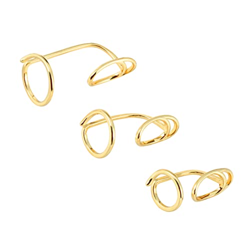 KOMBIUDA 3stücke Nagelringe Einstellbare Offene Ringe Kupfermaterial Nagel Dekoration Schmuck Für Frauen KOMBIUDA 3stücke Nagelringe Einstellbare Offene Ringe Kupfermaterial Nagel Dekoration Schmuck Für Frauen von KOMBIUDA