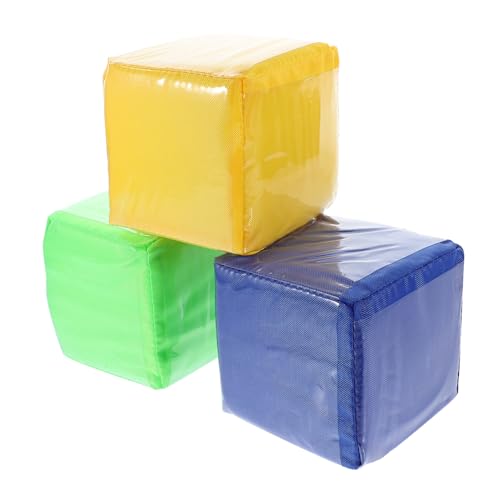 KOMBIUDA 3stücke Würfel Mit Taschen Spielwürfel Mit Durchsichtigen Einstecktaschen Pädagogisches Lernspielzeug Für Früherziehung Leicht Zu Tragen Lagern von KOMBIUDA