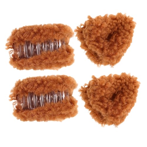 KOMBIUDA 4 STÜCKE Flauschige Katzenohren Haarklammern Weiche Fuzzy Claw Clips für Damen und Mädchen Niedliche Seitenhaarspangen Fixieren von Feinem Haar Vielseitig für Alltag Party und von KOMBIUDA