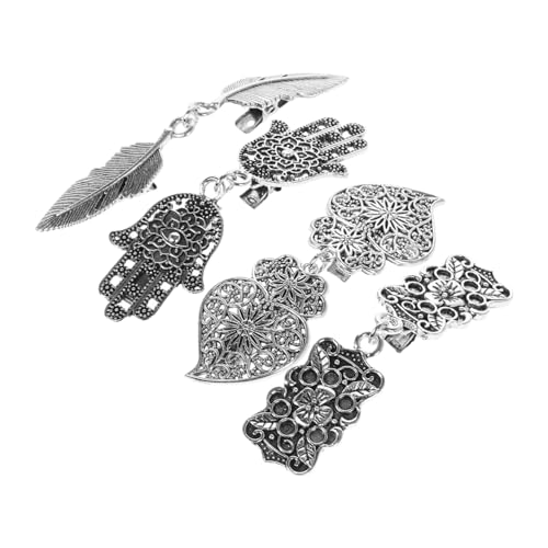 KOMBIUDA 4 STÜCKE Kleidung Clips für Damen Multifunktionale Schalclips und Cardigan Clips mit Vintage Design Handwerkskunst Elegant für Blusen Pullover und Kleider Verhindert Offene von KOMBIUDA