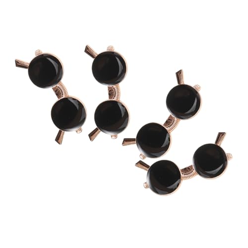 KOMBIUDA 4 Stück Metall Barrettes für Frauen und Mädchen Lustige Haaraccessoires für Partys und Alltag Tragbar und Stabil von KOMBIUDA