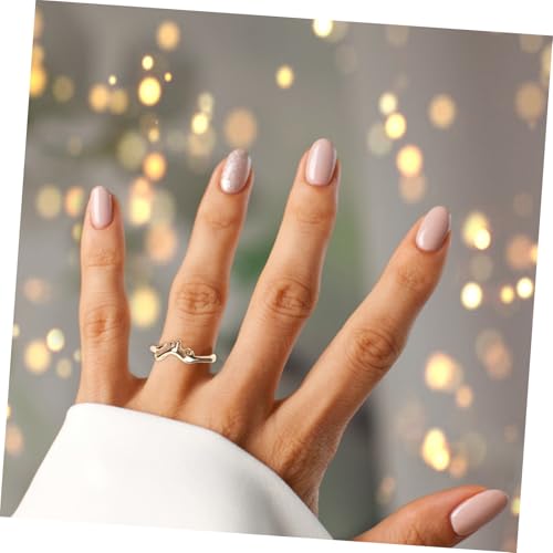 KOMBIUDA 4 Stück Teiliges Dinosaurier Ringe Offen Verstellbar Statement Fingerringe für Damen Mädchen Modischer Schmuck Geschenk KOMBIUDA 4 Stück Teiliges Dinosaurier Ringe Offen Verstellbar Statement Fingerringe für Damen Mädchen Modischer Schmuck Geschenk von KOMBIUDA