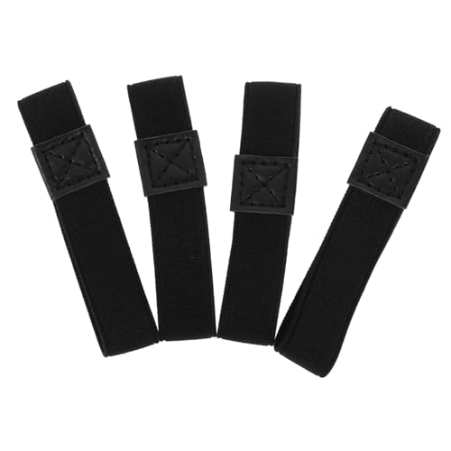 KOMBIUDA 4 Stück Teiliges Elastische Schuhriemen für High Heels Abnehmbare Schnürsenkel Rutschfestes Fersenband Einfach Anzubringen Strapazierfähig und Waschbar für Damen Pumps und Offene von KOMBIUDA