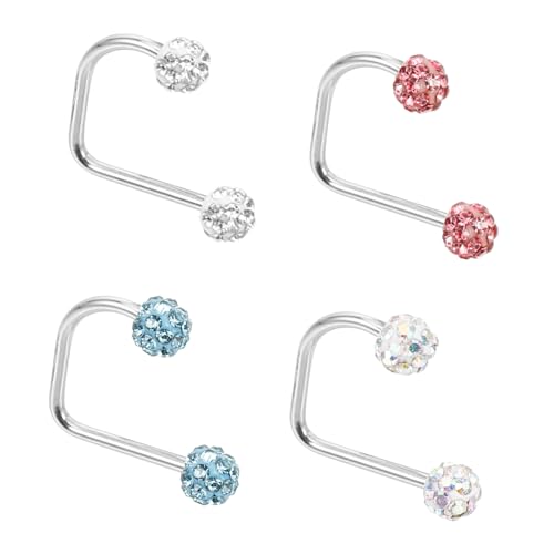 KOMBIUDA 4 Stück Teiliges Lippenpiercing in Pferdehufe Form Farbenfrohe Körperpiercing Schmuckstücke aus Metall Hautfreundlich und Sicher Vielseitig Kombinierbar für Damen und Alltag KOMBIUDA 4 Stück Teiliges Lippenpiercing in Pferdehufe Form Farbenfrohe Körperpiercing Schmuckstücke aus Metall Hautfreundlich und Sicher Vielseitig Kombinierbar für Damen und Alltag von KOMBIUDA