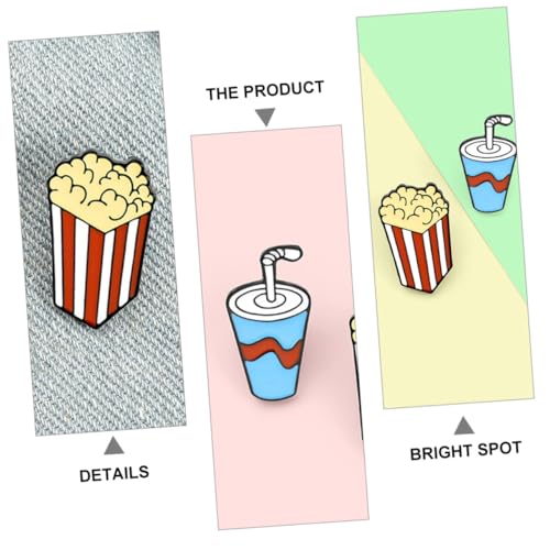 KOMBIUDA 4 Stück Teiliges Mini broschen Legiertem Kreative DIY anstecknadeln für Kleidung Taschen Hüte und Schals Dekorative Pins für Damen Modische Accessoires von KOMBIUDA