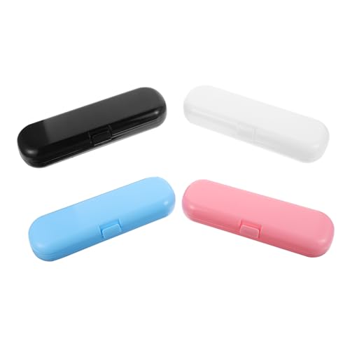 KOMBIUDA 4stücke Zahnbürstenbox Für Elektrische Zahnbürsten Mit Schnalle Organizer Für Zahnbürsten Behälter Für Etui Für Elektrische von KOMBIUDA