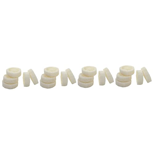 KOMBIUDA 4er-set Badezimmer-organizer-set Schwämme Duschseifenhalter Abtropfschale Luffa-schnitte Für Seifenbasis 5 Stück * 4 von KOMBIUDA