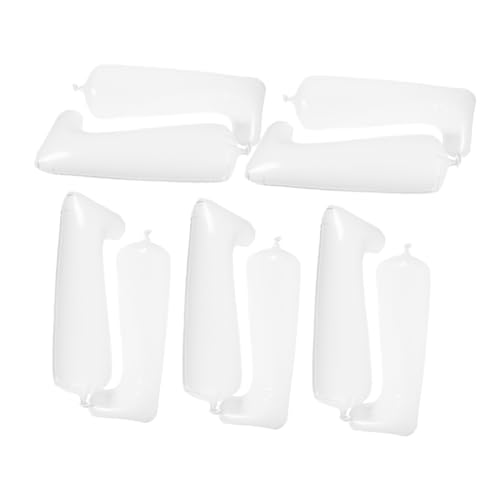 KOMBIUDA 5 Paare Stiefelspanner Aufblasbar Boots Holder Schuhformer Stiefelstützen PVC für Damen Herren Formstabil Leicht Wiederverwendbar Optimaler Halt für Hohe Stiefel von KOMBIUDA