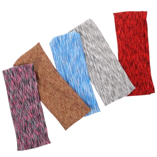 KOMBIUDA 5 Stück Elastische Feuchtigkeitsableitende Yoga und Trainingskopfbedeckungen für Männer und Frauen für Fitness Laufen und Outdoor Aktivitäten KOMBIUDA 5 Stück Elastische Feuchtigkeitsableitende Yoga und Trainingskopfbedeckungen für Männer und Frauen für Fitness Laufen und Outdoor Aktivitäten von KOMBIUDA