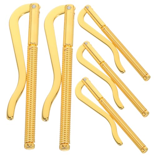 KOMBIUDA 5 Stück Geldklammern aus Metall mit Federspannung Langlebige Ersatz-Insert Bars für Bifold Geldbörsen Minimalistischer Geldscheinklammer-Einsatz für Kreditkartenhalter von KOMBIUDA