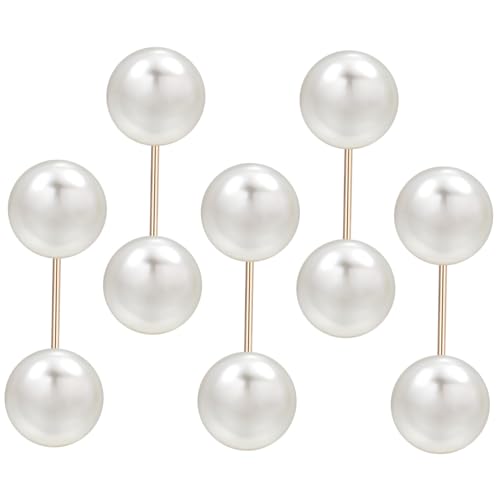 KOMBIUDA 5 Stück Teiliges Perlen broschennadel Modische und Praktische Sicherheitsbrosche für Damen Eleganter Rock knopf Vielseitiger Schmuck zum Fixieren von Kleidung Accessoire für von KOMBIUDA