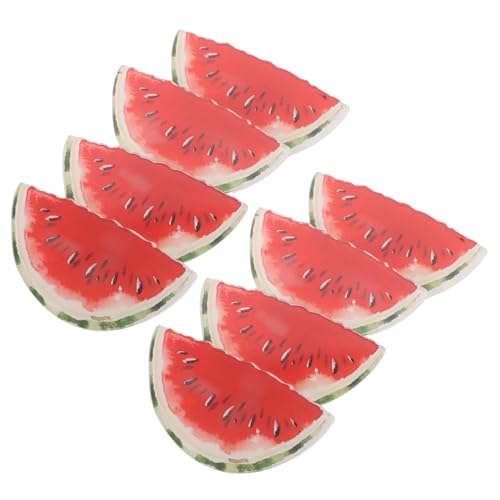 KOMBIUDA 50 Stück Wassermelonen Broschen Leichtes Buntes Obst Anstecknadeln für Rucksack Hemd Sommerparty Accessoires Kawaii Frucht Abzeichen für Damen Vielseitige Schmuckanhänger von KOMBIUDA