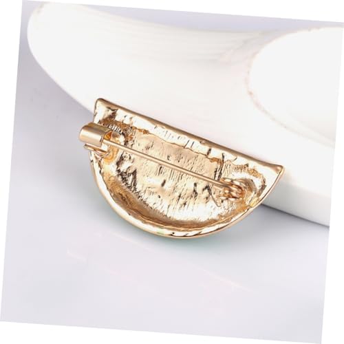 KOMBIUDA 6 Stück Wassermelonen Broschen Anstecknadeln Retro Cardigan Clips Modische Kreative Schmucknadeln für Damen Geschenkideen von KOMBIUDA