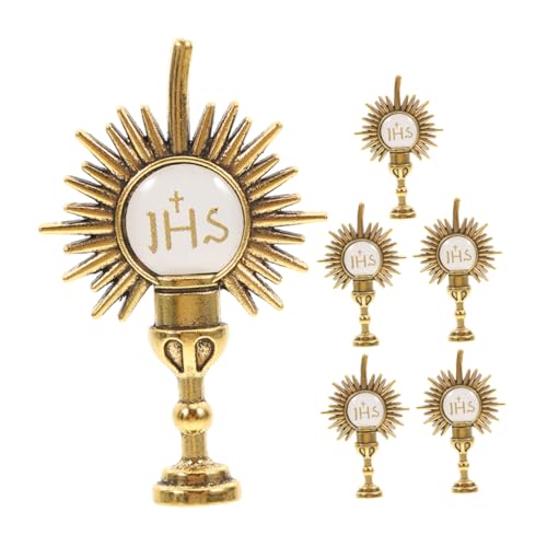 KOMBIUDA 6 Stück und Kreuz Anstecker für Erste Kommunion Katholische Kleidung Accessoires für Feierliche Anlässe KOMBIUDA 6 Stück und Kreuz Anstecker für Erste Kommunion Katholische Kleidung Accessoires für Feierliche Anlässe von KOMBIUDA