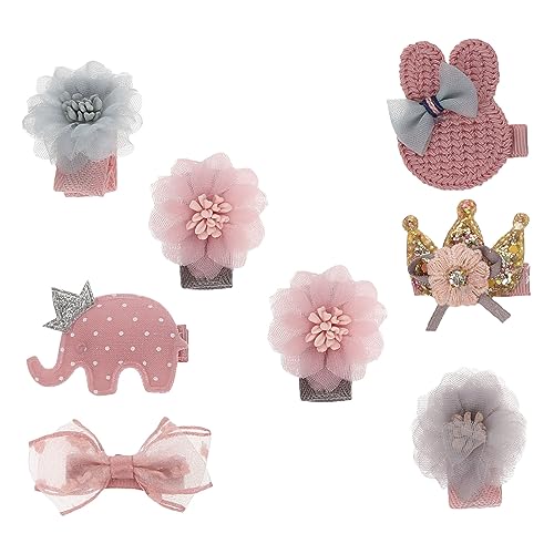 KOMBIUDA 8 Stück Haarspangen Für Babys Mädchen Haarschmuck Leicht Angenehm Tragen Schöne Form Farbe Frisur Passen Kleinkinder Kinder Kleine KOMBIUDA 8 Stück Haarspangen Für Babys Mädchen Haarschmuck Leicht Angenehm Tragen Schöne Form Farbe Frisur Passen Kleinkinder Kinder Kleine von KOMBIUDA