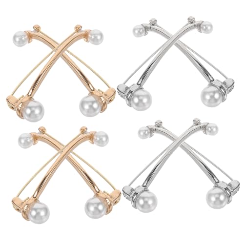 KOMBIUDA 8 Stück Teiliges Perlenbroschen Sicherheitsnadeln Elegante Anstecknadeln für Kleider Pullover Schals Vielseitige Schmuck clips in Gold und Silber Modische Kleidung Accessoires für KOMBIUDA 8 Stück Teiliges Perlenbroschen Sicherheitsnadeln Elegante Anstecknadeln für Kleider Pullover Schals Vielseitige Schmuck clips in Gold und Silber Modische Kleidung Accessoires für von KOMBIUDA