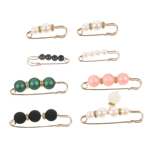 KOMBIUDA 8 Stück Teiliges Waist Brooches zur Hosenbundverkleinerung Modische Broschen für Damen Langlebige Anstecknadeln zur Taillenanpassung von Hosen Röcken und Kleidern Stilvolle KOMBIUDA 8 Stück Teiliges Waist Brooches zur Hosenbundverkleinerung Modische Broschen für Damen Langlebige Anstecknadeln zur Taillenanpassung von Hosen Röcken und Kleidern Stilvolle von KOMBIUDA