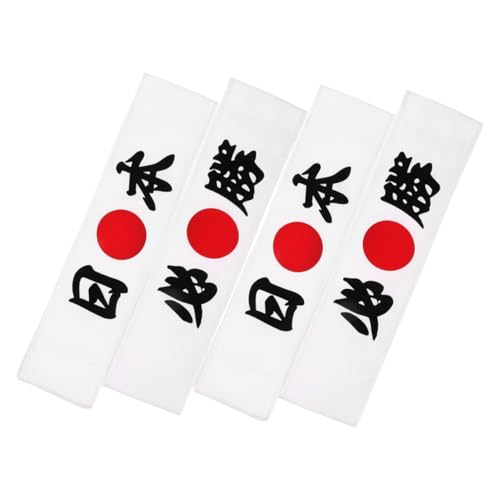 KOMBIUDA 8 Stück Verstellbares Japanisches Ninja stirnband aus Atmungsaktivem Material für Erwachsene Vielseitig für Karate Kochen Samurai kostüm Küchenzubehör und Cosplay von KOMBIUDA