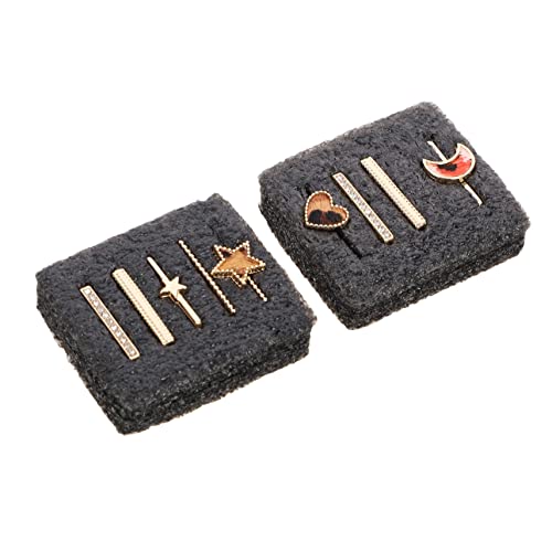 KOMBIUDA 9 Stück Teiliges Set Silikon Watchband Charms Mond Herz Stern Dekorative Ringe für Armband Zubehör Langlebig Eleganter Look für Damen und Herren von KOMBIUDA