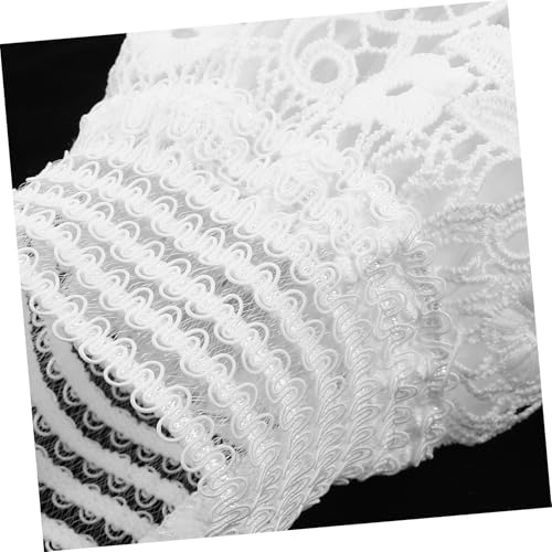 KOMBIUDA Abnehmbare Spitzenmanschetten Damen Fake Ärmel Rüschen Handgelenkschmuck Vielseitig für Pullover Jacken Sweatshirts Strapazierfähiges Stoffmaterial Einfaches An Ausziehen Modisches von KOMBIUDA